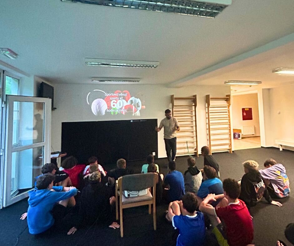 Workshop s mladými sportovci